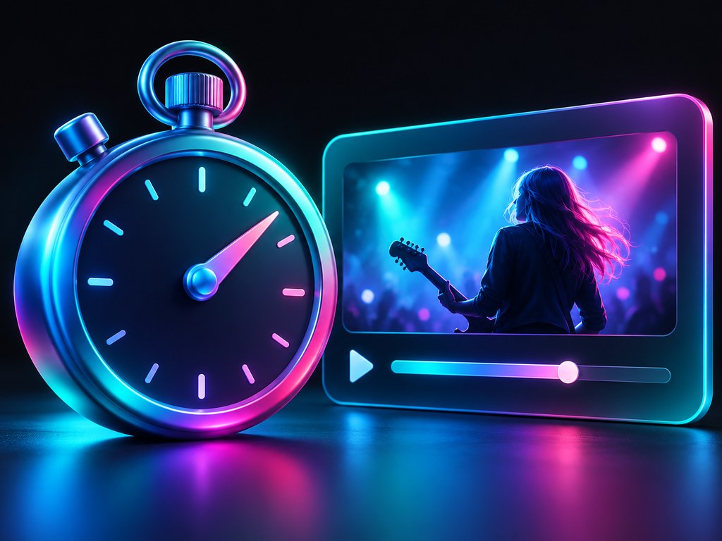 Save time with AI music video generator